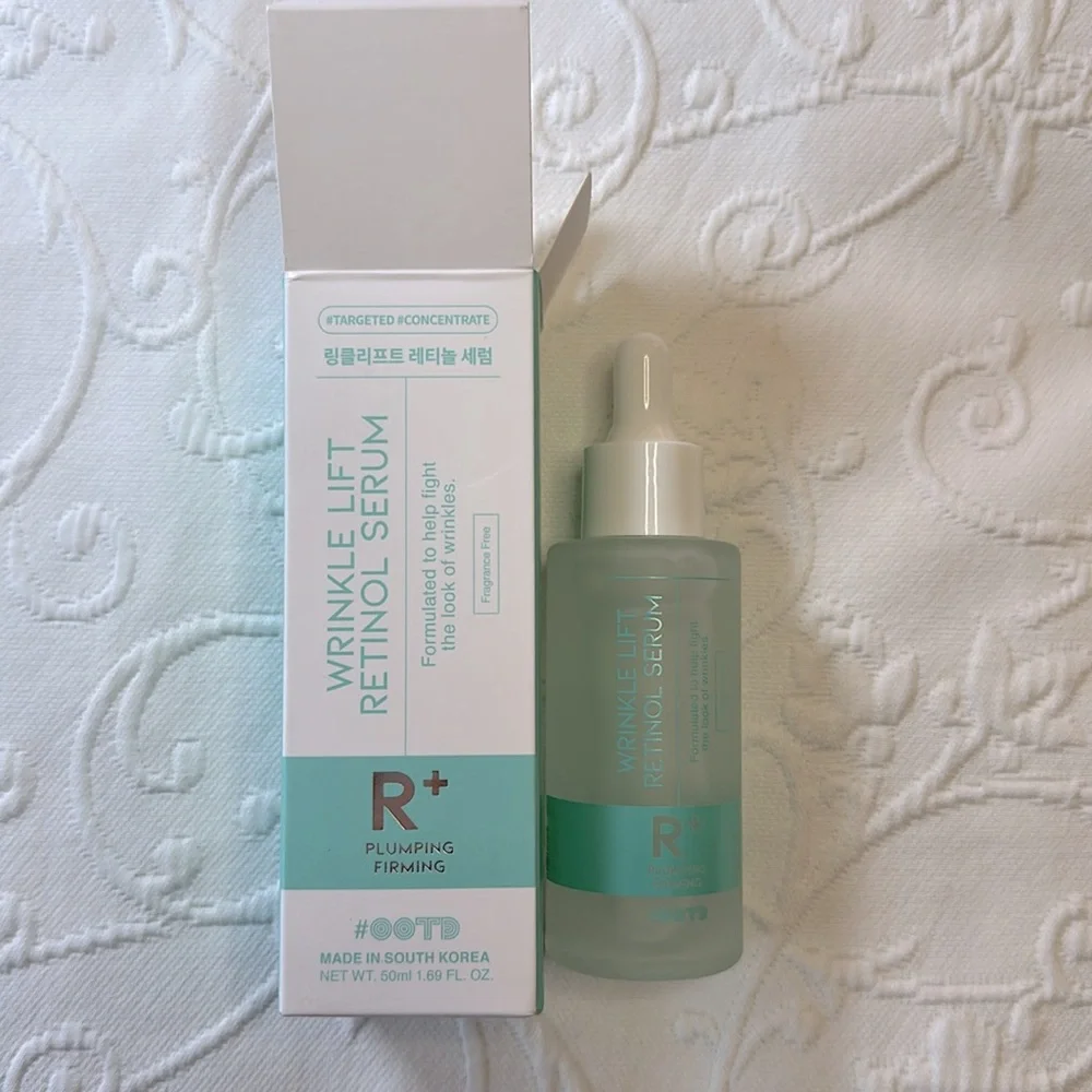 New‎ #OOTD Wrinkle Lift Retinol Serum 50ml White/Green 1.69 Oz / 50 ml